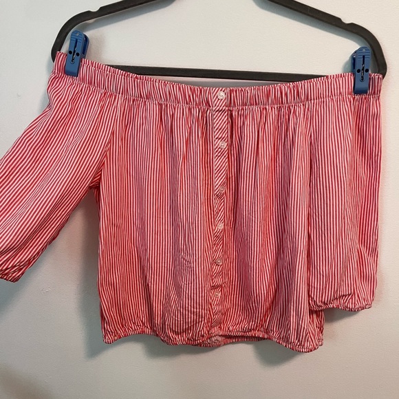 Forever 21 Bardot style top - Picture 2 of 4